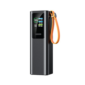 แบตเตอรี่สำรองสำหรับแล็ปท็อปแบบพกพา ความจุสูง 100W ชาร์จเร็วพิเศษ พร้อมจอแสดงผล TFT สีสันสดใส วัสดุโลหะผสมคุณภาพสูง ข้ามพรมแดน ใช้แบตเตอรี่ลิเธียมไอออน พร้อมไฟ LED - Product Image 1