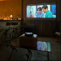 Projecteur LCD OBE R3 à luminosité ultra-élevée 1500CVIA pour la maison, le salon, les jeux, Android 1080P