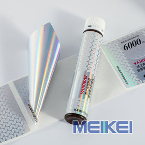 Biểu tượng tùy chỉnh in ấn không thấm nước Ba Chiều 10ml lọ nhãn Maker 3 ml lọ nhãn Peptide ba chiều Sticker nhãn - Product Image 6