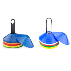 Kerucut Sepak Bola Penanda Aksesoris Latihan Tanda Kerucut Tahan Tekanan Datar - Product Image 5