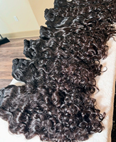 Extensions de cheveux vierges bruts vietnamiens d'un seul donneur, fournisseur en gros, mèches de cheveux humains cambodgiens non traités à cuticules alignées, bouclés crépus