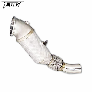 Boska Downpipe pour <span class=keywords><strong>BMW</strong></span> 118/218/220 <span class=keywords><strong>B38</strong></span> 1.5T 2015-2018 High flow catted downpipe échappement Downpipe - Product Image 2