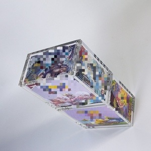 Direct Sale Stackable Acrylic Booster Box Magnetic Top for TCG Card Organization - Product Image 3