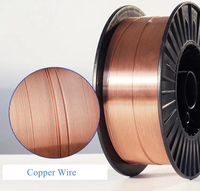 Fil de cuivre recouvert d'aluminium CCA de 0,1 mm à 6,0 mm, personnalisable pour la fabrication de câbles électroniques