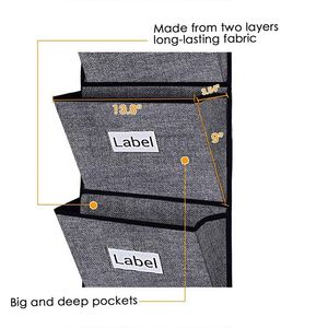 Sturdy Durable Modular Over Door Kitchen <b>Storage</b> Rack Foldable Hang-up Daily Tools for <b>Shoes</b> Garage Jewelry Clothing - Product Image 4
