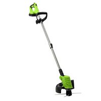Tondeuse à gazon sans fil VERTAK 20V Li-ion avec poignée télescopique, machine à couper l'herbe