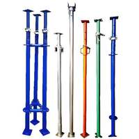 Puntales de Acero Ajustables Pintados/Galvanizados para Andamios, Precio de Fábrica, Telescópicos de Alta Resistencia de 2-4m para Construcción
