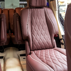 Fundas de Asiento Completas para Mercedes-Benz GLE400e 2022 -- Caoba/Beige Macchiato (Seis Plazas) - Product Image 3