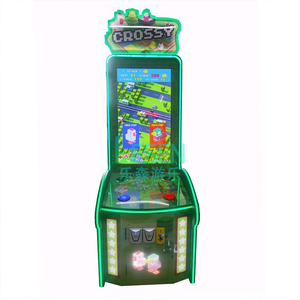 เครื่องเกมหยอดเหรียญแบบแลกตั๋ว Crossy <span class=keywords><strong>Road</strong></span> สำหรับศูนย์เกมส์  เกมข้ามถนนสไตล์พิกเซลสำหรับเด็ก - Product Image 2