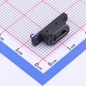 HYCW219-USBD05-075B USB Connector Through hole Component (THT) Connector Micro-B Female Through Hole 5P - Product Image 1
