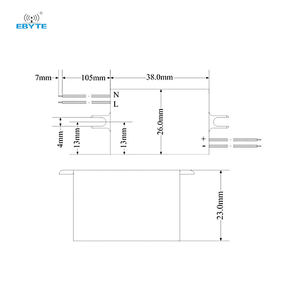 EBYTE AM11-12W05C New Small Size Low Power Switching Power Supply Module Isolated Power Supply Module Ac-dc - Product Image 2