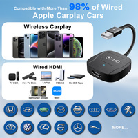Kabelloser CarPlay-Adapter Car Play Magic Box für Apple CarPlay Video-Streaming-Dongle Kabelgebunden zu Kabellos CarPlay-Adapter