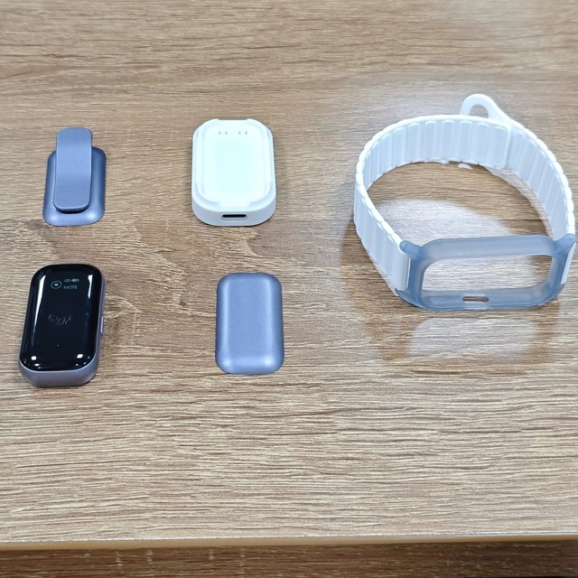 New Notepin S Wearable AI Voice Recorder AI Notetaker Smart Transcription & Summarization Wristband Lapel Clip OEM