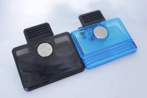 מותאם אישית סיטונאי פלסטיק משרד מקרר מגנט תיק קליפ תזכיר מגנטי קליפ - Product Image 4