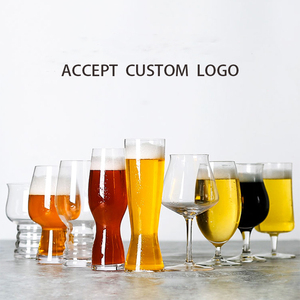 Vasos de vidrio para Bar, Copas de <span class=keywords><strong>cerveza</strong></span> para beber a un lado, venta <span class=keywords><strong>al</strong></span> <span class=keywords><strong>por</strong></span> <span class=keywords><strong>mayor</strong></span>, Steins para <span class=keywords><strong>cerveza</strong></span> - Product Image 3