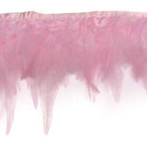 Happy Feather 100PCS Pluma de <span class=keywords><strong>gallo</strong></span> para manualidades, 5-7 pulgadas Plumas de cuello de faisán naturales Pendientes colgantes Atrapasueños Rosa - Product Image 6