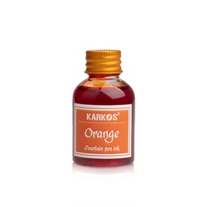 Supercolor Excellent Quality 30ML 10 Color Student Handwriting Fountain <b>Pen</b> Non Carbon Bottled Ink - Product Image 5