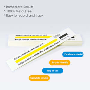แผ่นอินดิเคเตอร์<span class=keywords><strong>ทดสอบ</strong></span>หม้อนึ่งอัดสารเคมีแบบ ISO11140 - Product Image 5
