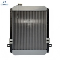 Réservoir d'eau du radiateur L0130020143A0 L013002011NA0 compatible avec FOTON Aumark Kangrui H1 H2 H3 ISF2.8 ISF3.8 Ensemble de radiateur en aluminium
