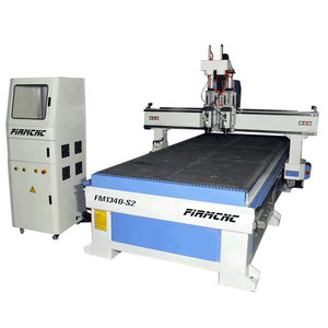 Machine CNC pour le bois 1300*2500 mm, 4 axes, routeur CNC 3D avec rotation latérale pour pièces plates et cylindriques - Product Image 2