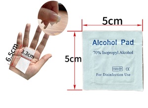 800-1440 Stuks/min Voor Steriele Niet-Geweven Medische Single-Alcohol Prep Pad Wattenstaafje Maken <span class=keywords><strong>Machine</strong></span> - Product Image 2