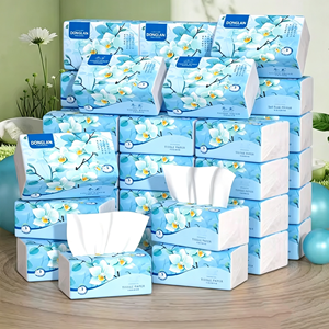Mouchoirs en papier pour le visage, vente directe d'usine, doux pour la peau, jetables, abordables pour usage familial - Product Image 5