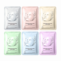 Sacs en plastique jetables personnalisés pour masques faciaux, différentes couleurs et tailles, vente en gros directe usine pour soins de la peau