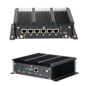 CAIXUNIPC CORE 8tn y 10th Gen Mini PC Router 6 * Intel 2,5G Puerto Ethernet 16GB DDR4 6 * LAN PC industrial sin ventilador - Product Image 1