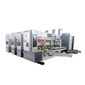 High Speed Fully Automatic 2 3 4 Color Corrugated Carton Box Flexo Printer Slotter Die Cutter Cartoon Making <b>Printing</b> <b>Machine</b> - Product Image 1