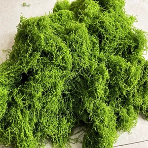 Tappeto di erba artificiale artificiale all'ingrosso tappeto di erba artificiale di muschio nero finto tappeto erboso tappeto erboso artificiale verde parete arte - Product Image 4