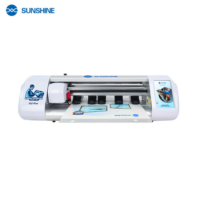 SUNSHINE Y22 Plus Unlimited Times Film Cutting Machine 16 Inches Screen Protector Hydrogel Film Machine for Mobile Phone