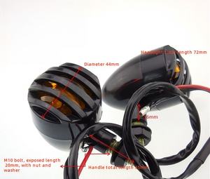 Luz Direccional para Vehículo Eléctrico, Luz Direccional Retro, Luz Direccional para Motocicleta, Luz Lateral para Vehículo Todoterreno, Accesorios para Motos - Product Image 5