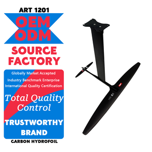 Set de Hidroala de Carbono de Alto Rendimiento ART PRO 1201 para Levantamiento Temprano, Bajo Punto de Inercia, Deslizamiento Infinito, Surf Downwind, Pumping y Rendimiento en Océano - Product Image 1