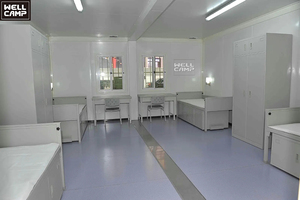 Hộp Đựng Phẳng Hai Tầng Hiện Đại Sang Trọng Nhà Kính Prefab Sống Vững Chắc Cho Khách Sạn Biệt Thự Nhà Mô-đun Với OEM Tùy Chỉnh - Product Image 5