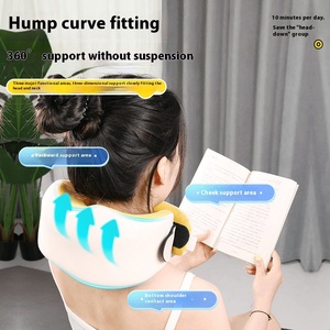 Pemijat leher & bahu kapasitas besar, pemijat leher & bahu kapasitas besar dapat diisi ulang dengan kompres panas dalam, pengendali jarak jauh nirkabel & 3 mode - Product Image 4