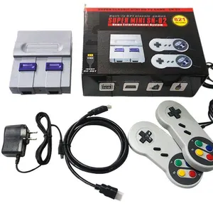 Consola Retro de 8 bits para Super Nintendo Nes, consola de videojuegos clásicos jux Mini Extreme, mandos duales SN 821, salida HD