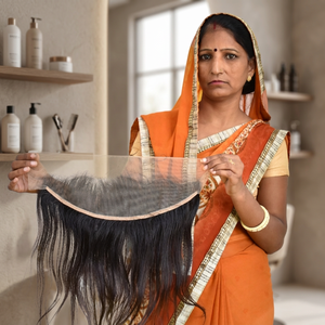 Indian Virgin Unprocessed Natural color Cuticle Aligned 13*4 Frontal Straight Silky Hair Raw Hair <b>Cheap</b> Human Hair <b>Extensions</b> - Product Image 1