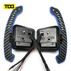 แป้นเปลี่ยนเกียร์คาร์บอนไฟเบอร์แม่เหล็ก TDD LED สำหรับ BMW E90 M3 E92 M3 E93 M3 X5M X6M E70 - Product Image 3