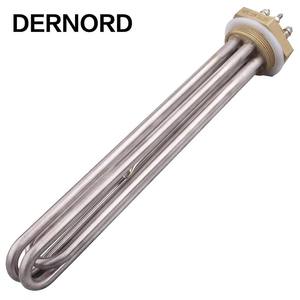 Chauffe-eau à immersion à visser SUS316 12KW, élément chauffant pour réservoir d'eau industriel, bride en laiton NPT BSP 2 pouces pour chaudière et brassage - Product Image 1