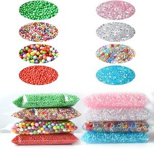 Gran oferta, 70 Uds., proveedor <span class=keywords><strong>de</strong></span> limo DIY, cuentas <span class=keywords><strong>de</strong></span> espuma, cuentas <span class=keywords><strong>de</strong></span> pecera, sirena, unicornio, abalorios <span class=keywords><strong>de</strong></span> limo, Kit <span class=keywords><strong>de</strong></span> suministros <span class=keywords><strong>de</strong></span> limo brillante - Product Image 5