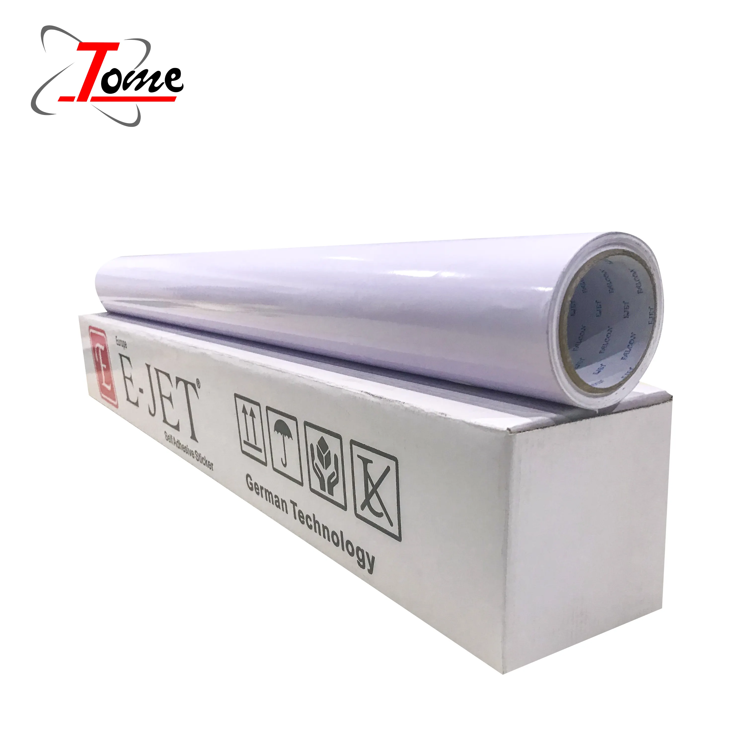 140G Film Cor/E-JET Vinil Berperekat/Matte Mengkilap Digital Printing Vinyl PVC Tampilan Iklan, Stiker Badan 140gsm