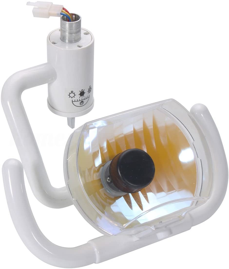 Холодный свет бестеневая стоматологический фонарь для Стоматологическое встроенное кресло платформа инструмент ключ, дюймовый стандарт Отбеливание зубов аксессуары комплект 50 Вт галогенная лампа