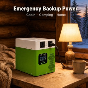 Station d'alimentation portable 1000 Watts avec ports USB et prises AC - Product Image 2