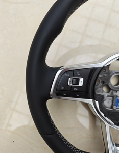 Volante de Cuero Completo para Volkswagen GTI MK7.5 Jetta Passat Golf Scirocco Polo Touareg, Modificación de Antiguo a Nuevo, Golf 7 <span class=keywords><strong>VW</strong></span> - Product Image 3