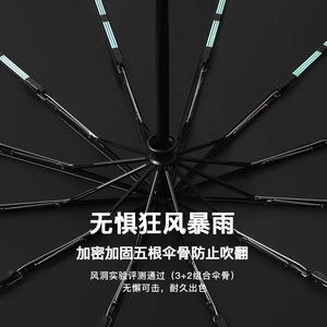 Biểu Tượng Tùy Chỉnh In Đầy Đủ Tự Động 3-Fold Du Lịch Tối Giản Ô Tự Động Mở Nhựa Khuyến Mại Quà Tặng Kinh Doanh Cho Người Lớn - Product Image 4