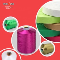 Fil de polyester teint tissu jacquard tissu de polyester fil de polyester texturé avec prix