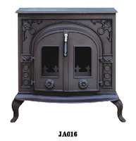 Poêle à bois électrique, brûleur à bois, pour l'intérieur, chine, cuisson multi-carburant en fonte