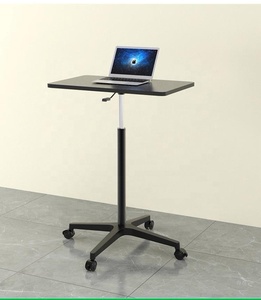 Pulleys Move <strong>Small</strong> Table Can Be Raised and Lowered <strong>Small</strong> Bed Standing <strong>Work</strong> Table Side Table Laptop Office <strong>Desk</strong> - Product Image 4