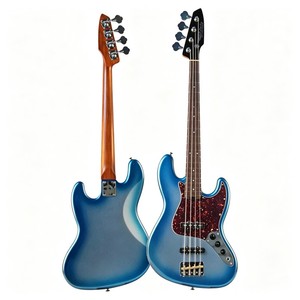 Bajo Jazz MJB-340 WBS <span class=keywords><strong>de</strong></span> 4 Cuerdas, Mástil <span class=keywords><strong>de</strong></span> Arce Tostado, Diapasón <span class=keywords><strong>de</strong></span> Palisandro, Pastillas JJ Alnico V, Afinadores <span class=keywords><strong>de</strong></span> Bajo Vintage - Product Image 1