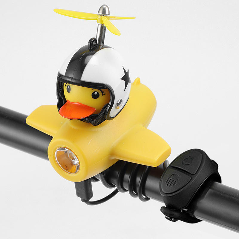 White helmet with horn, airplane light, and five-star design